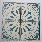ORLEANS BIENVILLE 6X6 C1009H ALABASTER-AZUL