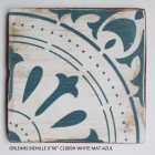 ORLEANS BIENVILLE 6X6 C1009H WHITE MAT-AZUL