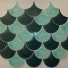 SCALLOP 4x4%22 TEAL DL