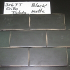 HC Black Matte Orillas Frotadas