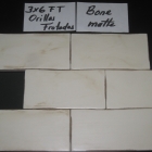 HC Bone Matte Orillas Frotadas 3x6
