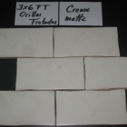 HC Creme Matte Orillas Frotadas 3x6