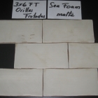 HC Sea Foam Matte Orillas Frotadas 3x6