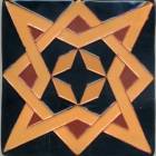 6x6 Libro Estrella Negro JQ