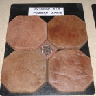 Marrakech MOROCCAN EARTH 8%22 OCTAGON with 3%22 dot