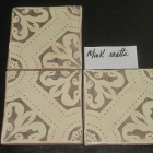 6x6 DECO ORLEANS MINK MATTE MANCHADO ORILLAS FROTADAS