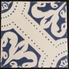 ORLEANS OCEAN BLUE WHITE CLAY 6X6