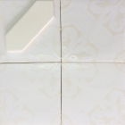Orleans 6x6 Alabaster over White Matte