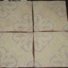 Orleans Silver Matte Orillas Frotadas 6x6