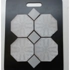 SB2022-14-ORLEANS-SILVER-OCTAGON-6X6-with-SILVER-BRUSHED-2-1222-x-2-1222-ANTQUE-RED-CLAY