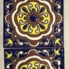SPANISH COLLECTION CUPULA AZUL 4 OR 6"