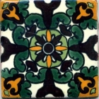 Unique 3x3 Talavera Deco # 5410-35