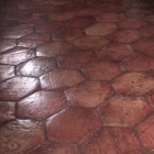 Antique Terra Cotta 8" hex