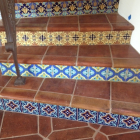 Antique Terra Cotta Stair Risers