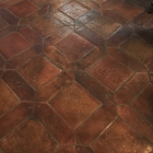 Picket 4x12" with 8x8" square Antique Terra Cotta