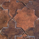 STAR AND CROSS ANTIQUE TERRACOTTA