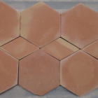 Saltillo 8" hex with Rhomboid-unsealed