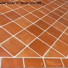 Red Super Saltillo Satin  seal  Available sizes 6”, 8”,12” &16"