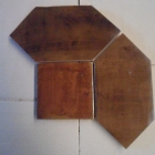 Antique Light Walnut Fat Picket 6x6 6x12 picket