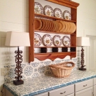Country French Kitchen Orleans Azul